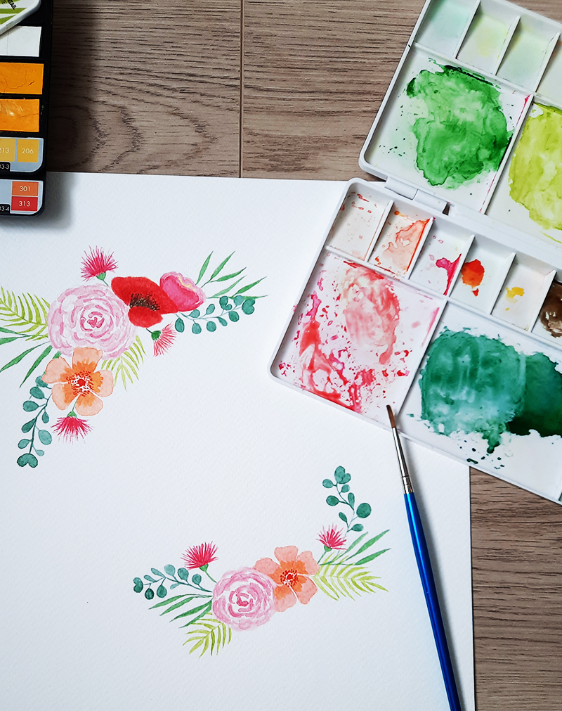 Pimparela atelier aquarelle domicile enfant