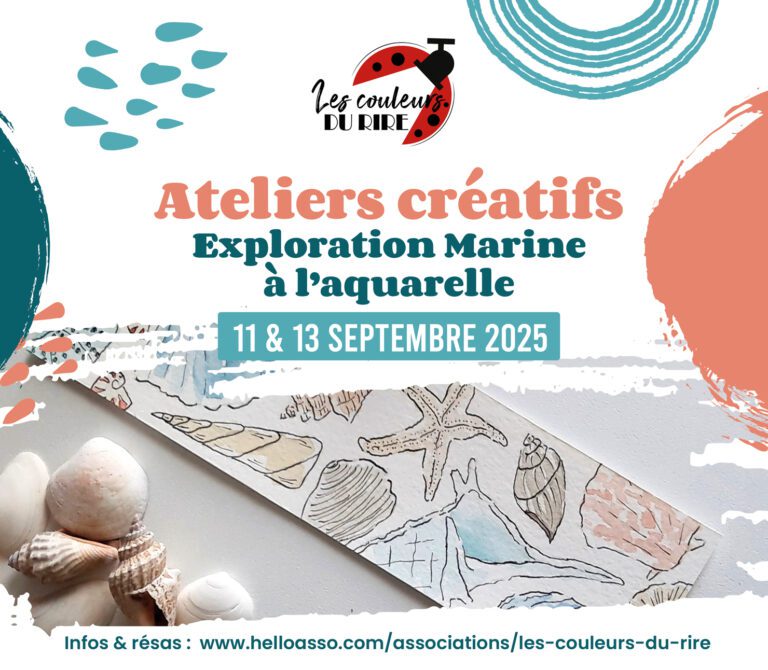 ateliers créatifs aquarelle Bassin d'Arcachon septembre 2025